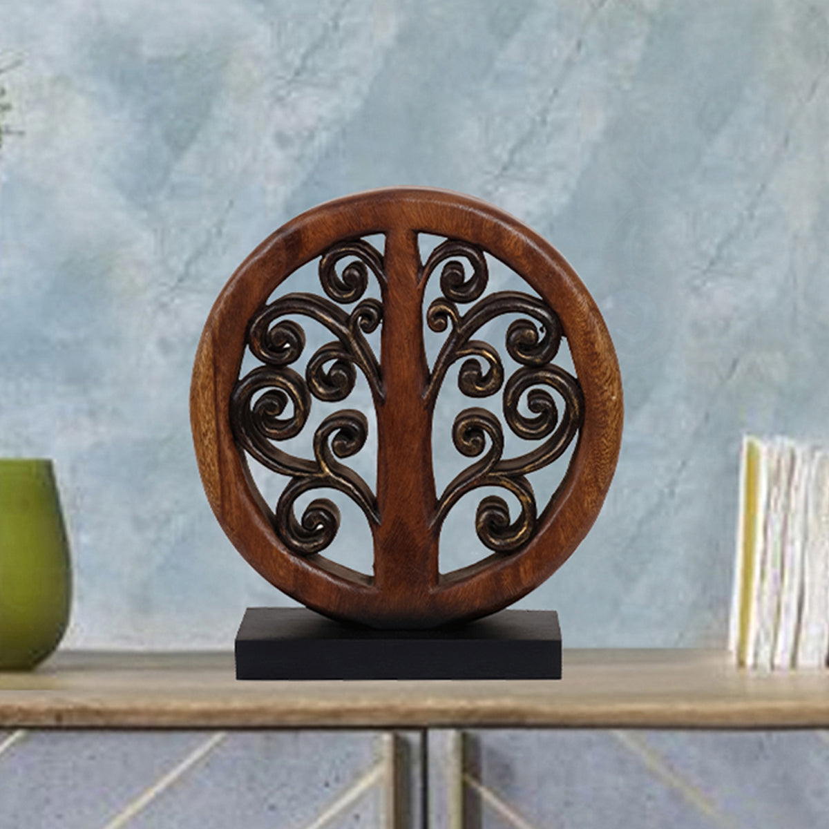 Tree of Life Handmade Wooden Sculpture by Decozen