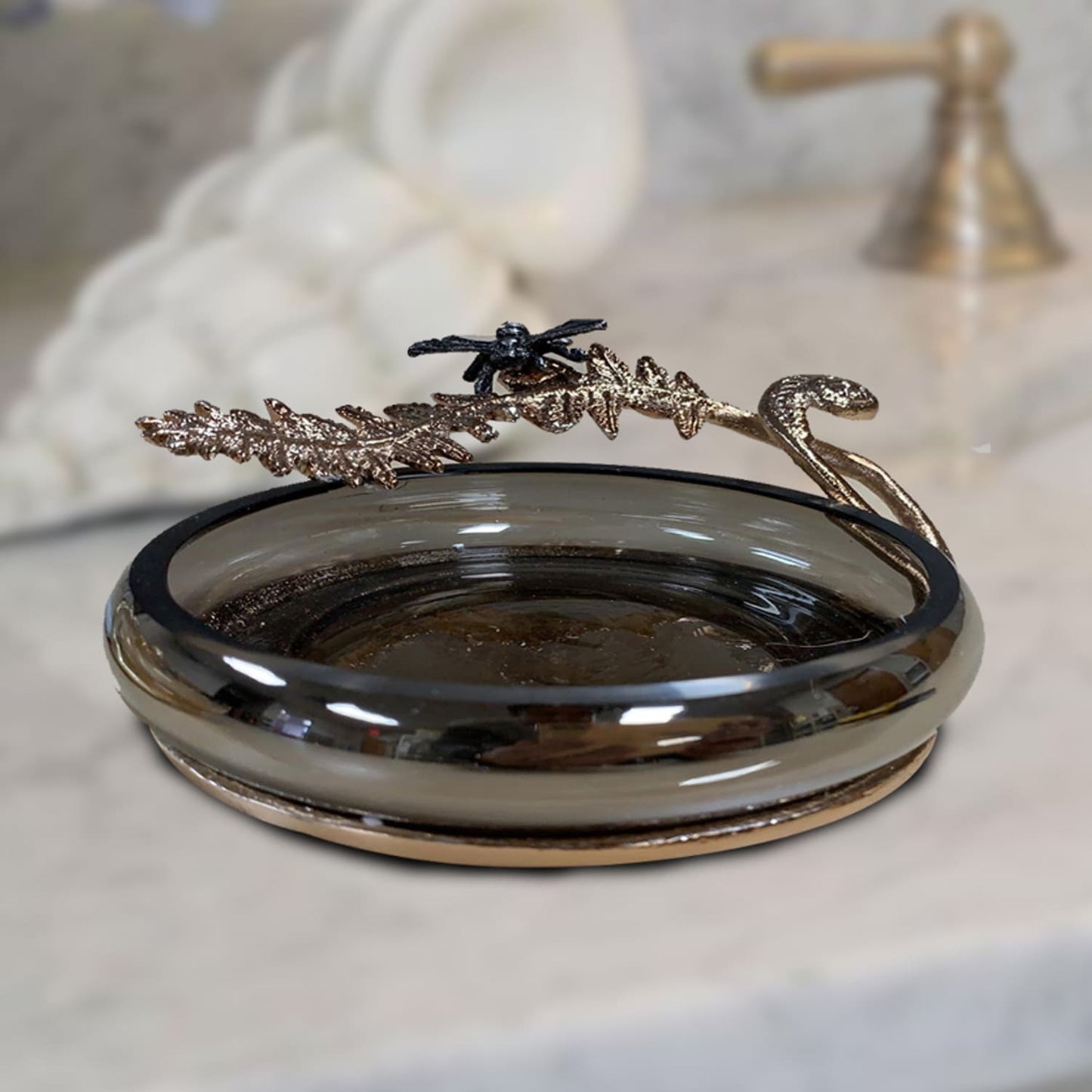 Elegant Bathroom Soap Dish by Decozen