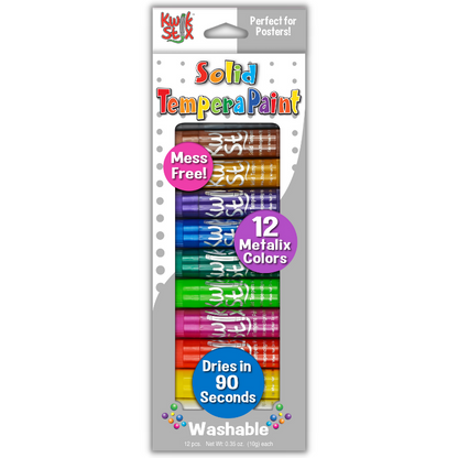 Kwik Stix, Set of 12 Metalix Colors by TPG Creations/The Pencil Grip, Inc.