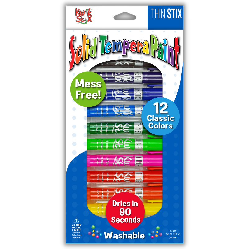 Thin Stix, Set of 12 Classic Colors by TPG Creations/The Pencil Grip, Inc.