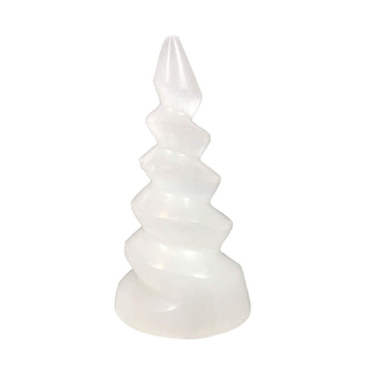 SELENITE UNICORN HORN by Energy Wicks