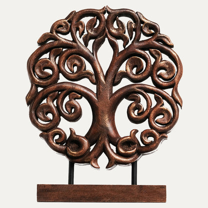 Tree of Life Handmade Wooden Sculpture by Decozen