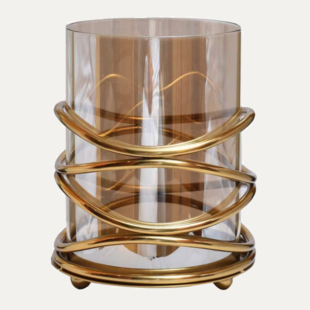 Swirl Design Candle Holder by Decozen