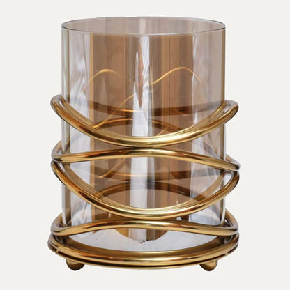 Swirl Design Candle Holder by Decozen