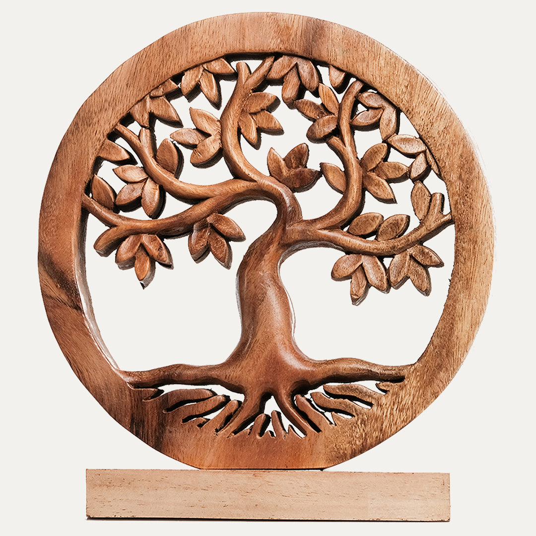 Tree of Life Handmade Wooden Sculpture by Decozen