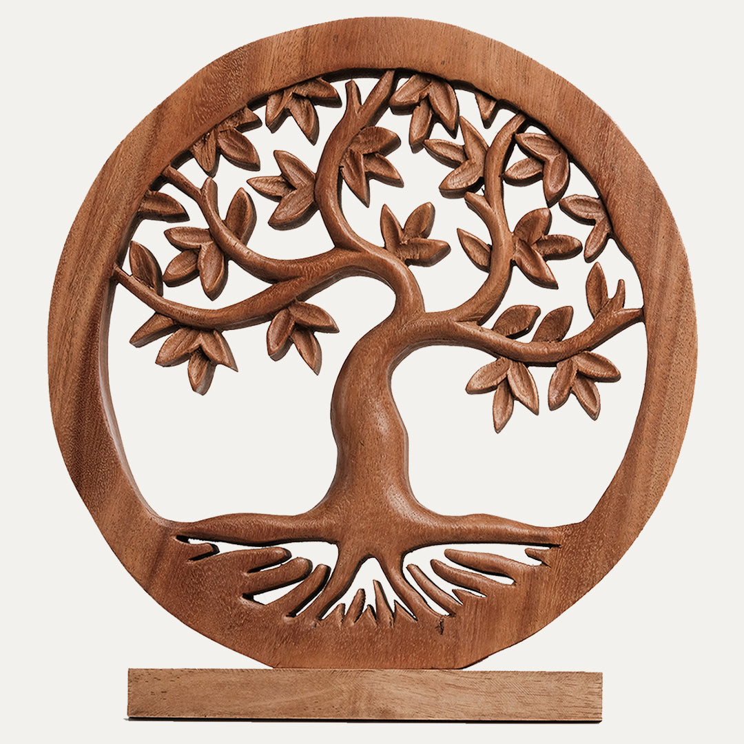 Tree of Life Handmade Wooden Sculpture by Decozen