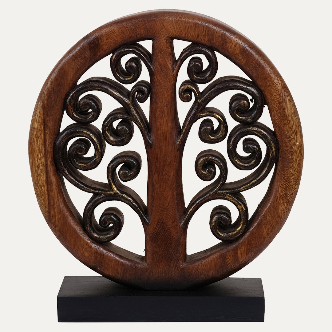 Tree of Life Handmade Wooden Sculpture by Decozen