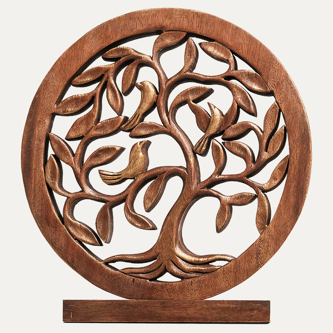 Tree of Life Handmade Wooden Sculpture by Decozen