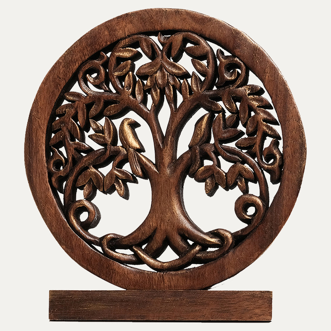 Tree of Life Handmade Wooden Sculpture by Decozen