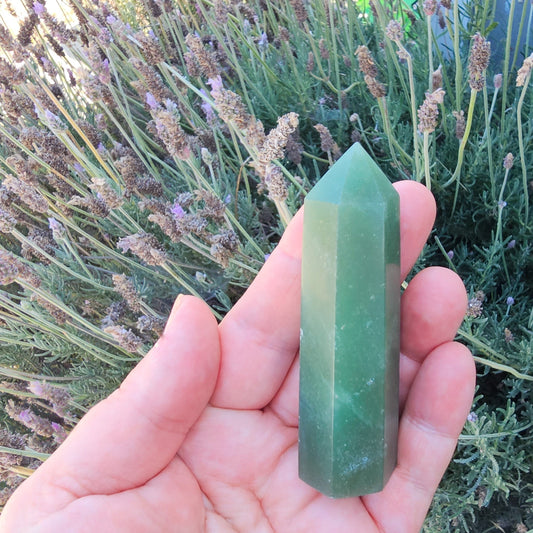 Aventurine Polished Points by Whyte Quartz