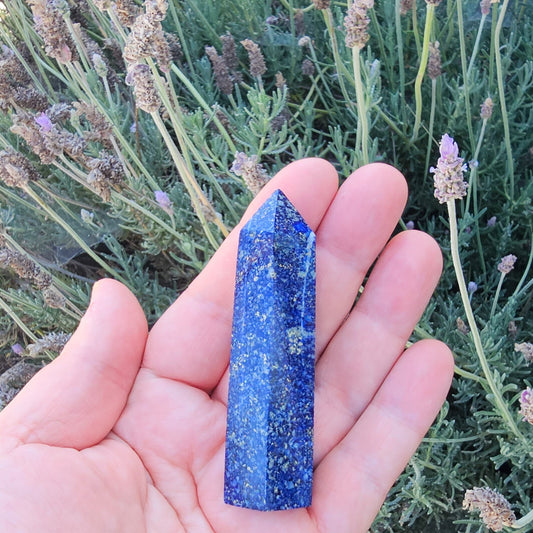 Lapis Lazuli Polished Points by Whyte Quartz