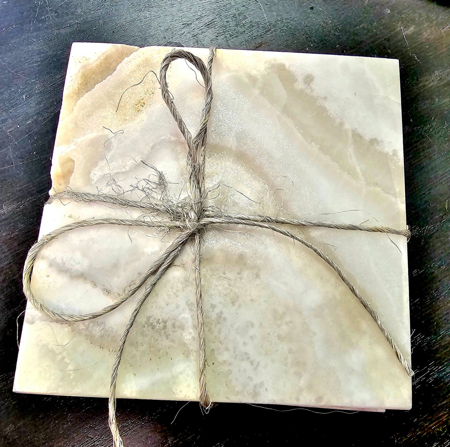 Onyx Coasters - Set of 4 by Whyte Quartz