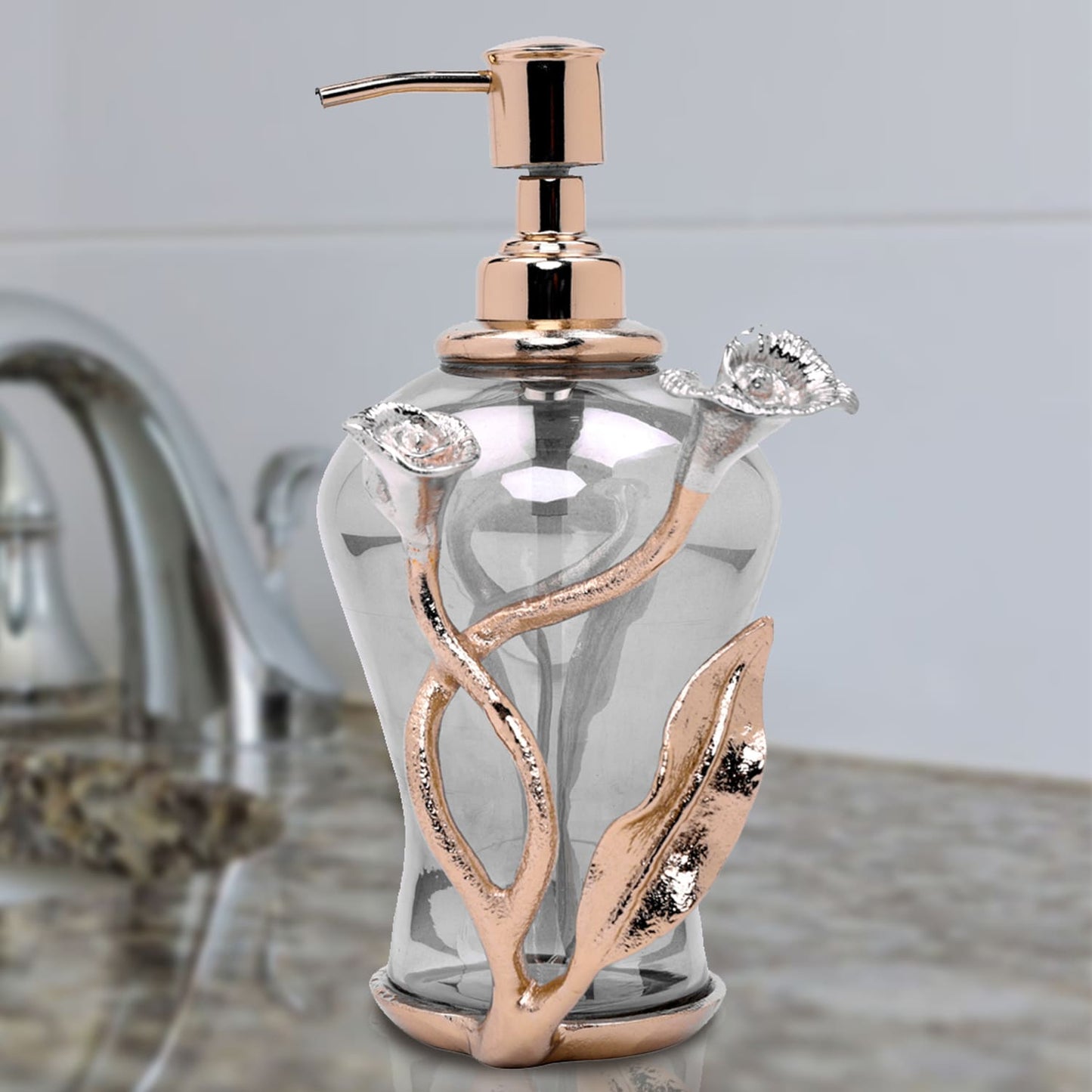 The Calla Lilly Collection - Liquid Soap Dispenser by Decozen