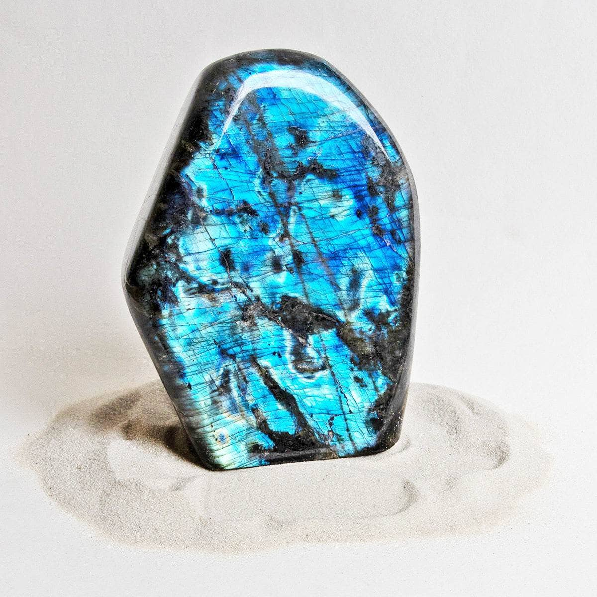 Labradorite Blue Flame Freeform Crystals by Tiny Rituals