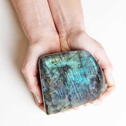 Labradorite Blue Flame Freeform Crystals by Tiny Rituals