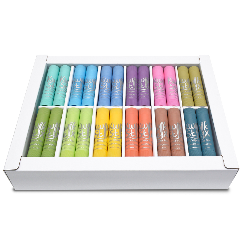 NEW! Kwik Stix, Class Pack Set of 72 Pastel Colors by TPG Creations/The Pencil Grip, Inc.