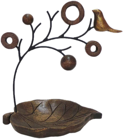 Solid Wood Jewelry Hanging Tree by Decozen