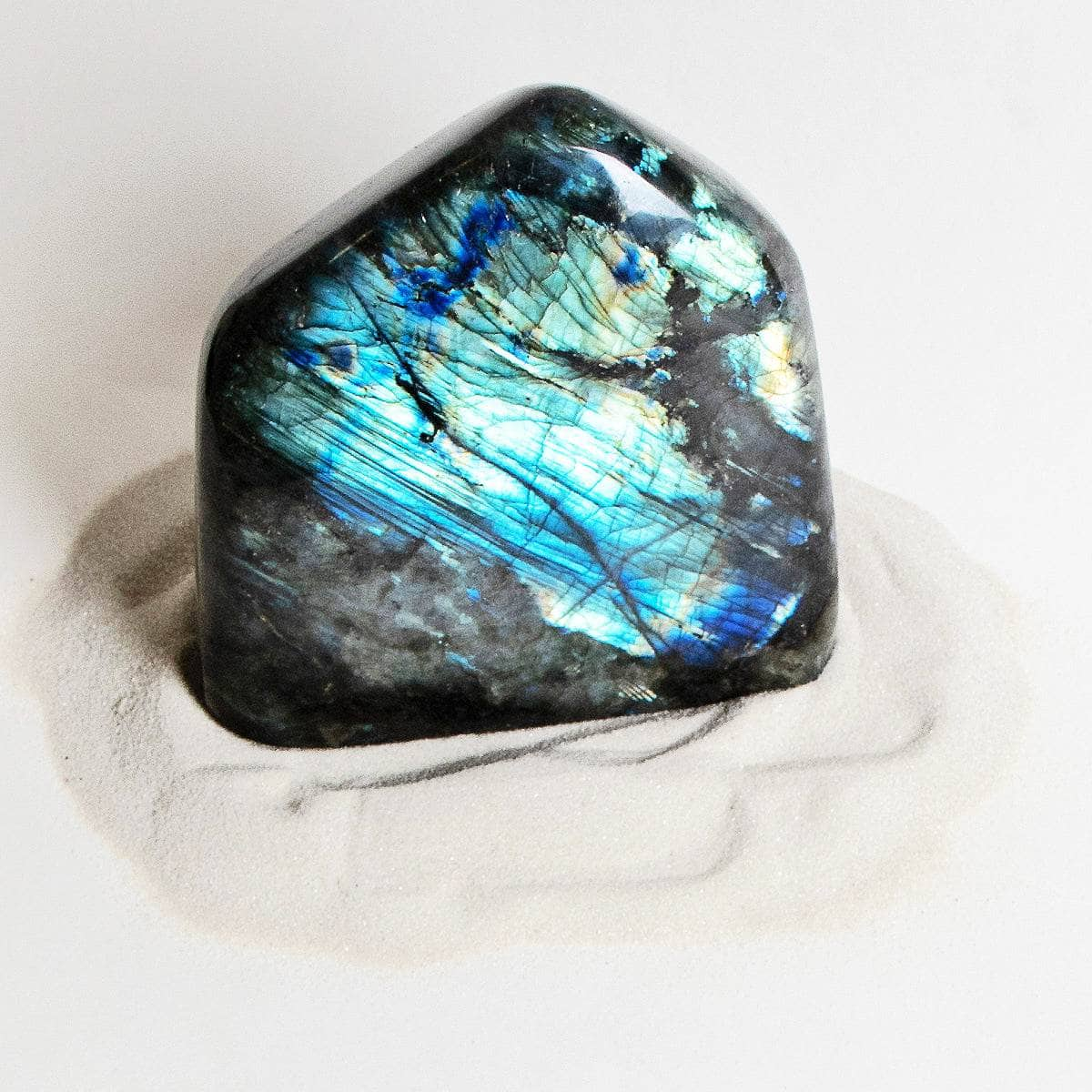 Labradorite Blue Flame Freeform Crystals by Tiny Rituals