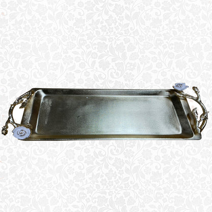 The Enamelled Rose Collection - Vanity Tray by Decozen