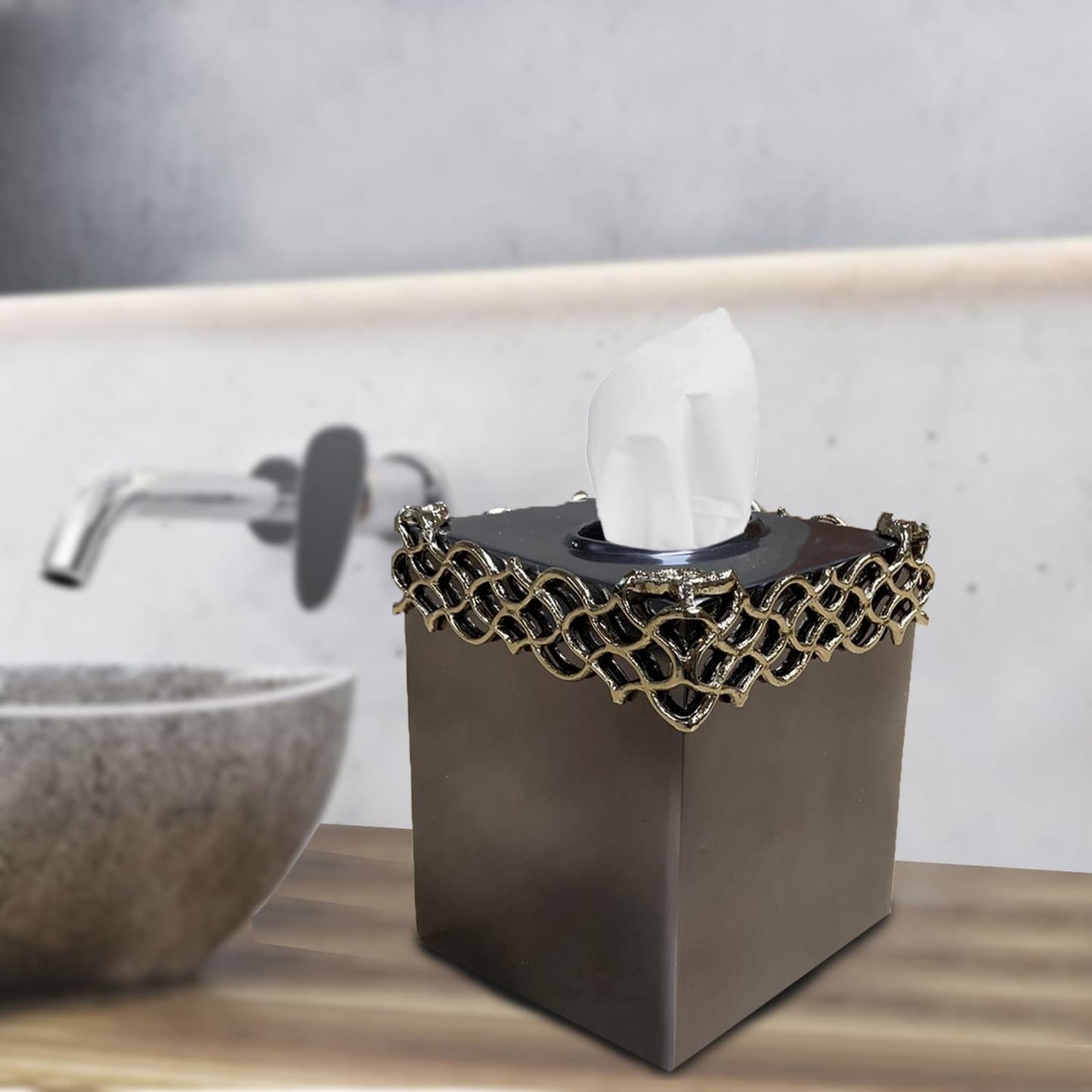 The Arabesque Collection - Tissue Box Cover by Decozen