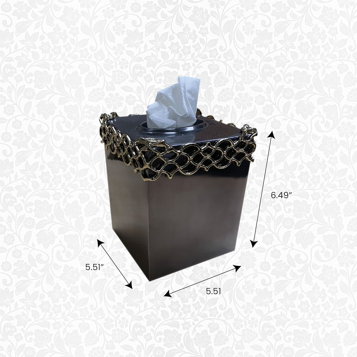 The Arabesque Collection - Tissue Box Cover by Decozen