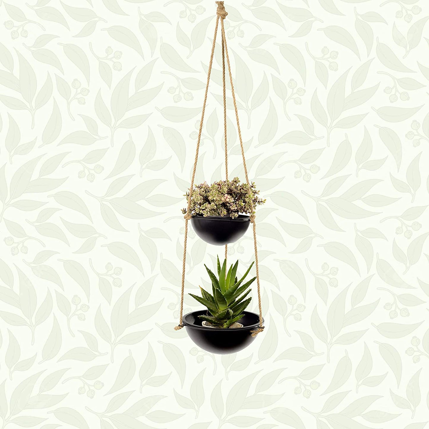 Hanging Planter with 2 Pots by Decozen