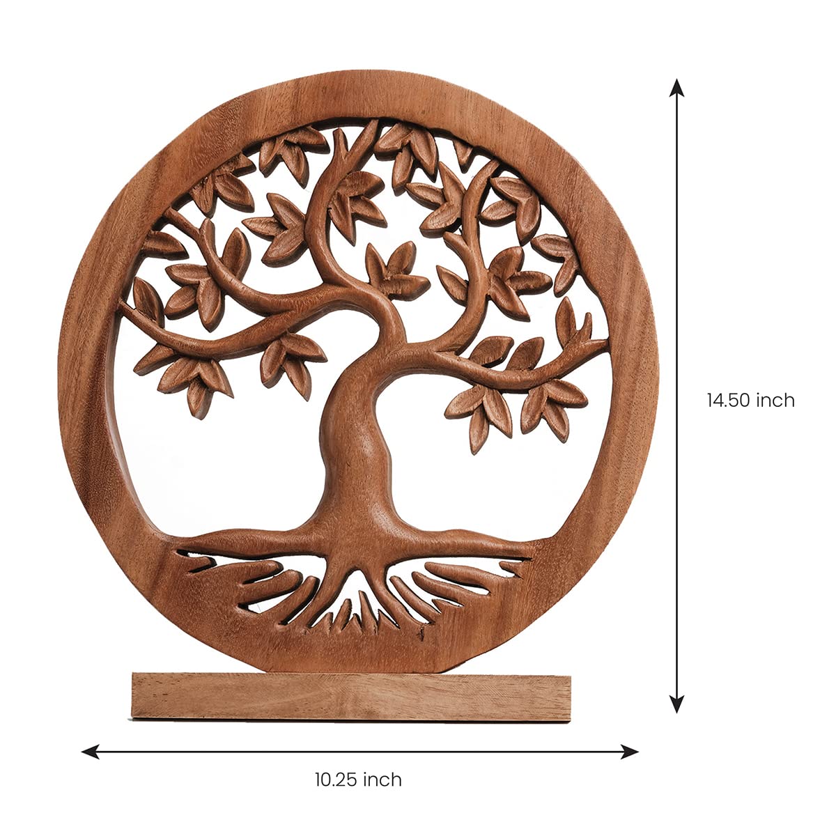 Libarid Tree of Life Wooden Sculpture - Large by Decozen