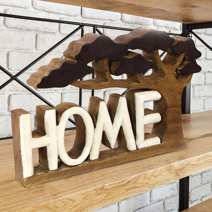 Home Handmade Wooden Sculpture by Decozen