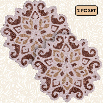 The Arvilla Beaded Placemats by Decozen