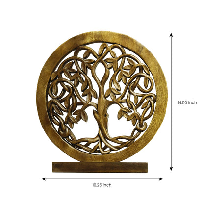 Travilah Tree of Life Wooden Sculpture - Large by Decozen