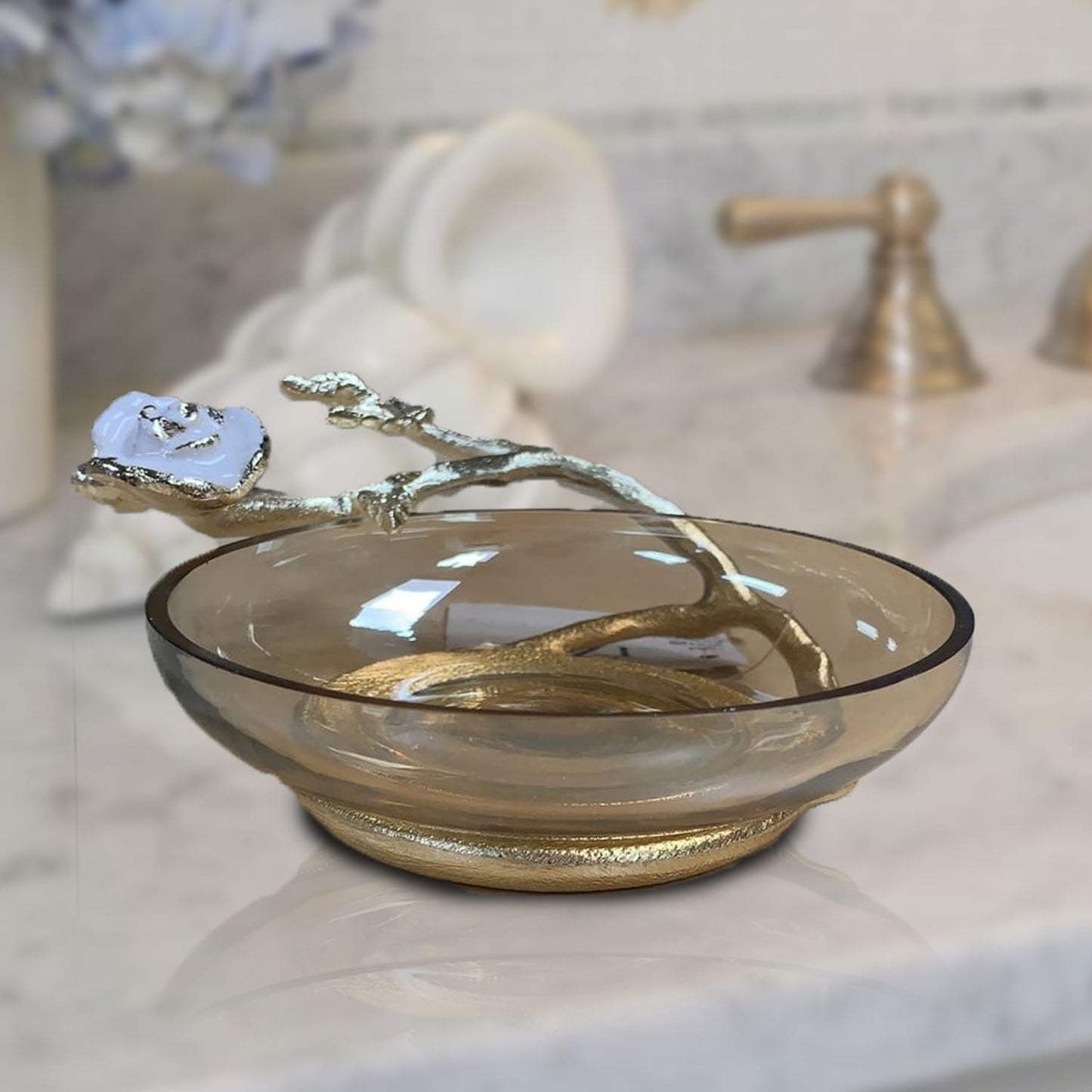 Elegant Bathroom Soap Dish by Decozen