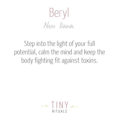 Beryl Energy Bracelet by Tiny Rituals