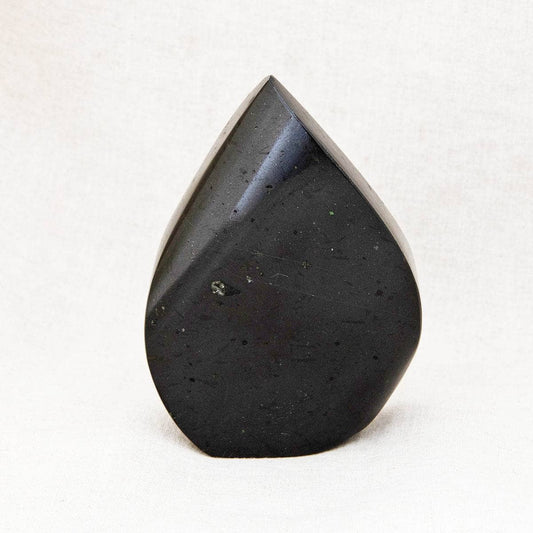 Black Tourmaline Flame Freeform Crystal by Tiny Rituals