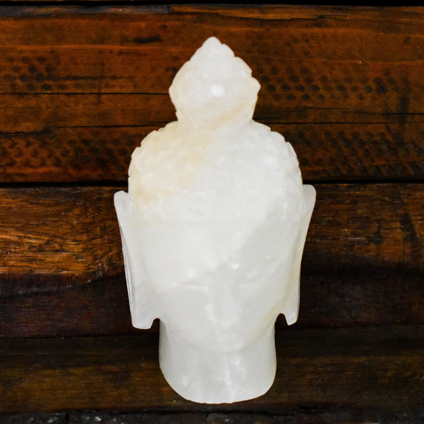 Buddha Head Decorative Accent Piece by Whyte Quartz