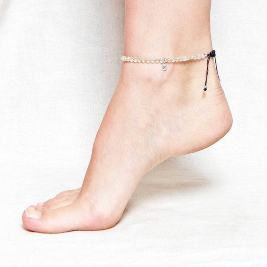 Citrine Energy Anklet by Tiny Rituals