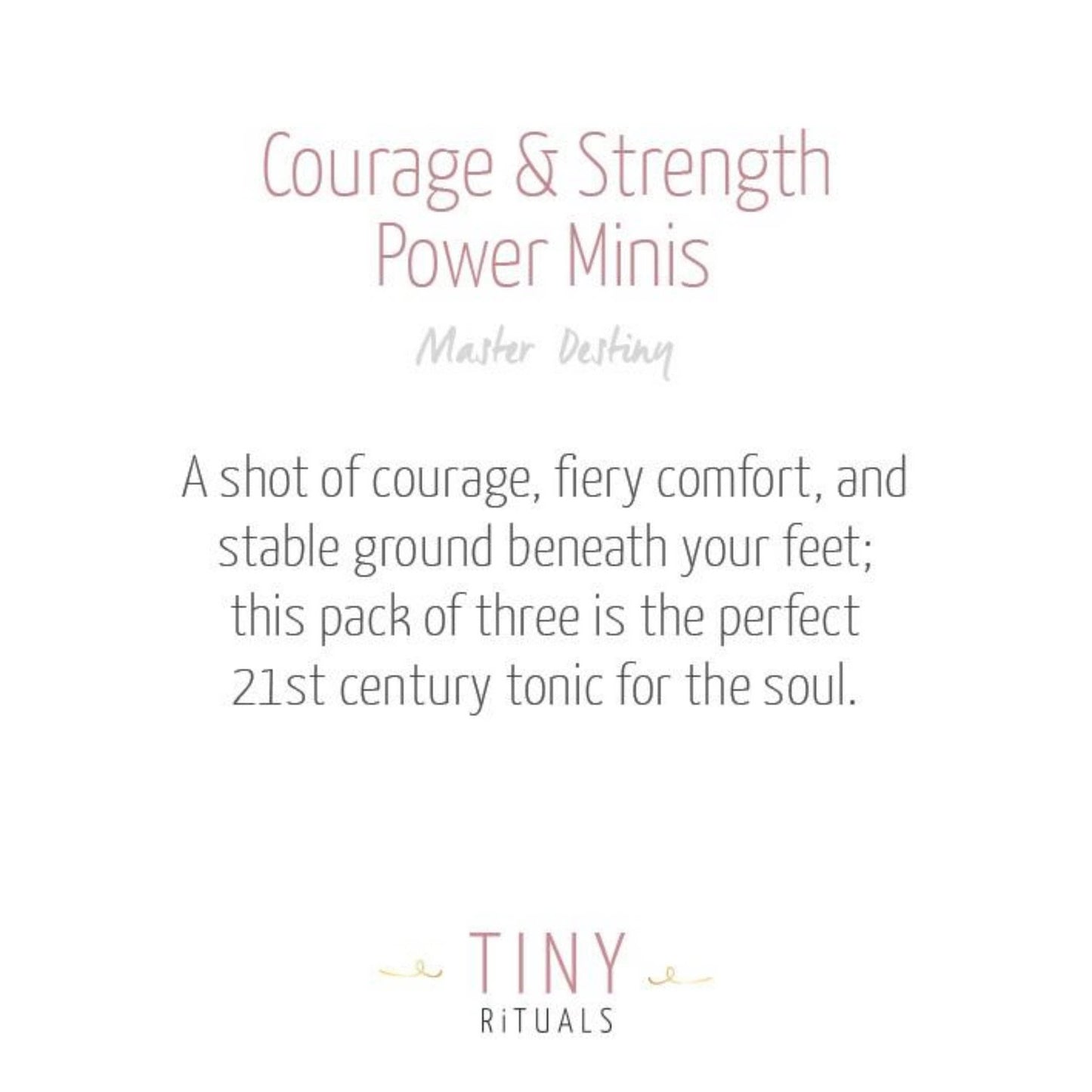 Courage & Strength Pack by Tiny Rituals