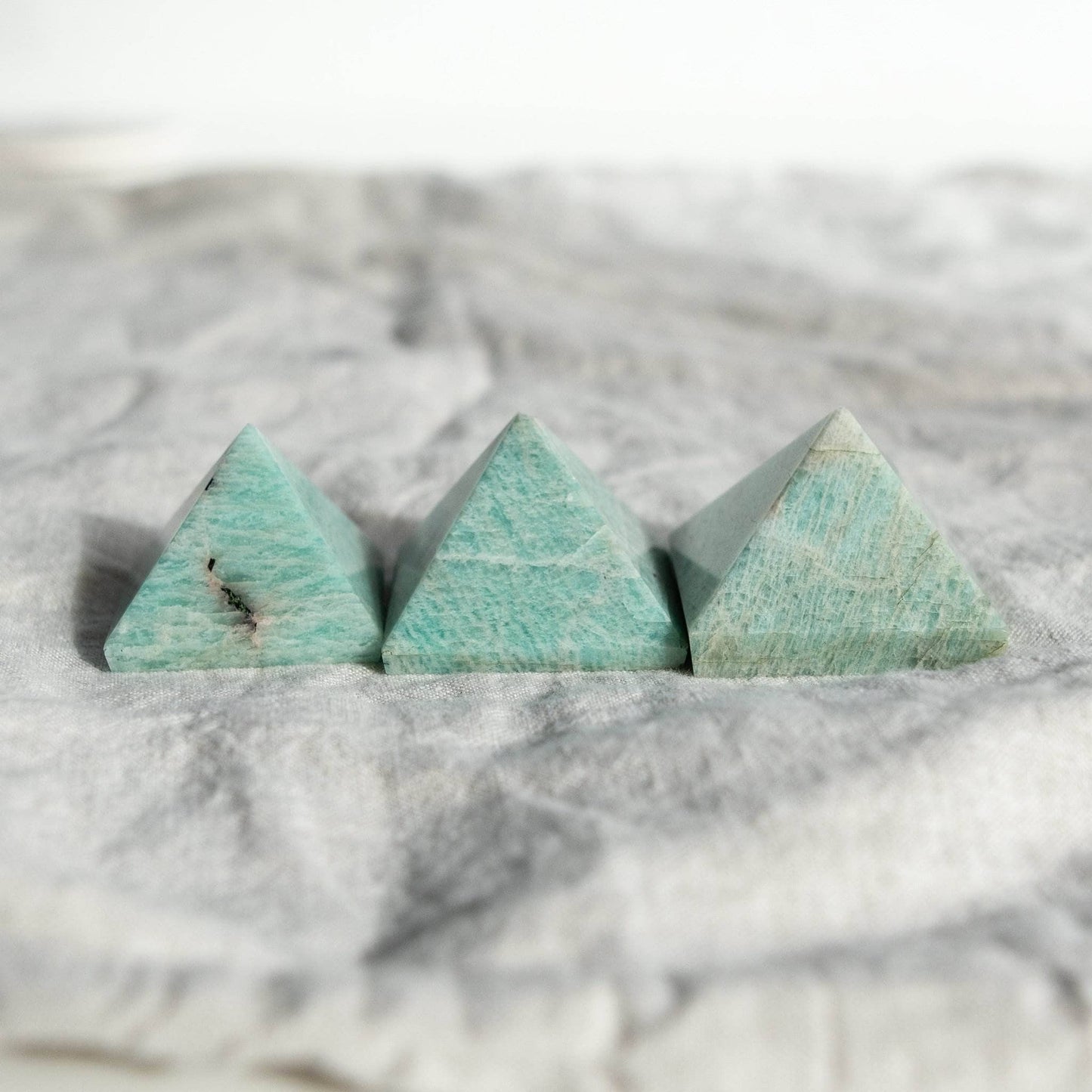 Amazonite Pyramid by Tiny Rituals