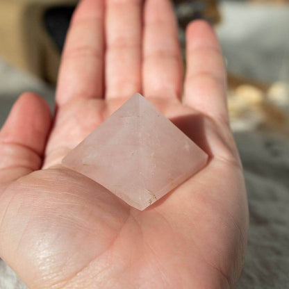 Rose Quartz Pyramid by Tiny Rituals