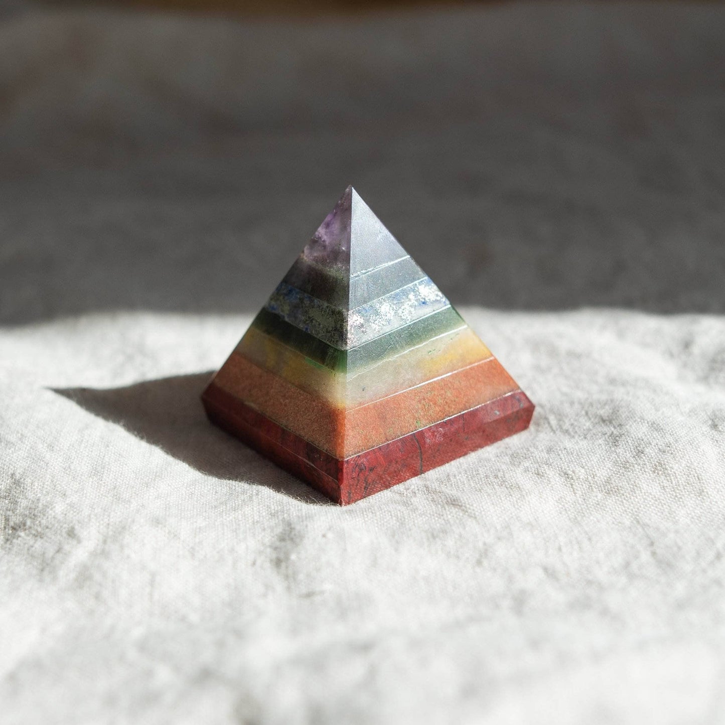 Chakra Pyramid by Tiny Rituals