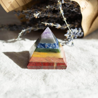 Chakra Pyramid by Tiny Rituals