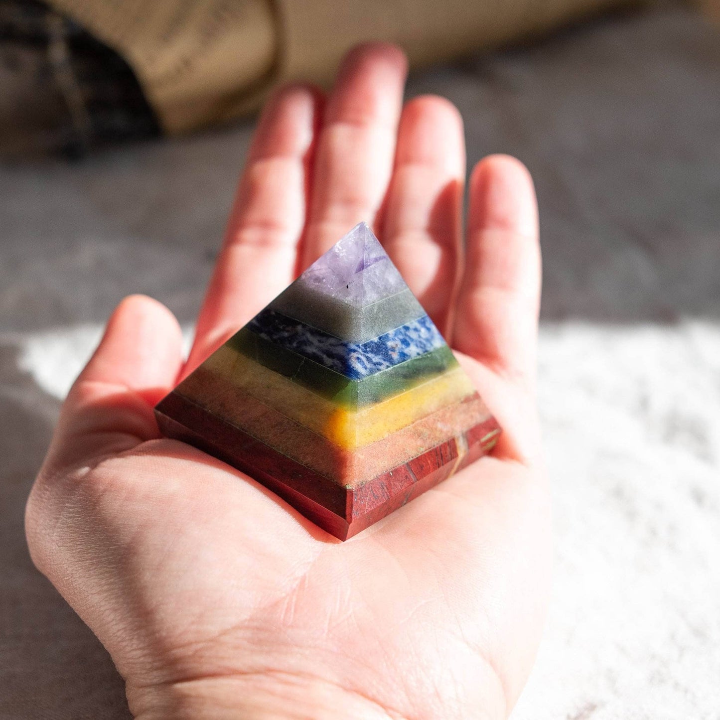 Chakra Pyramid by Tiny Rituals