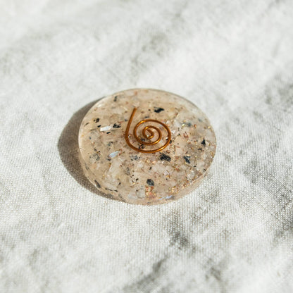 Gemstone Orgone Disc by Tiny Rituals