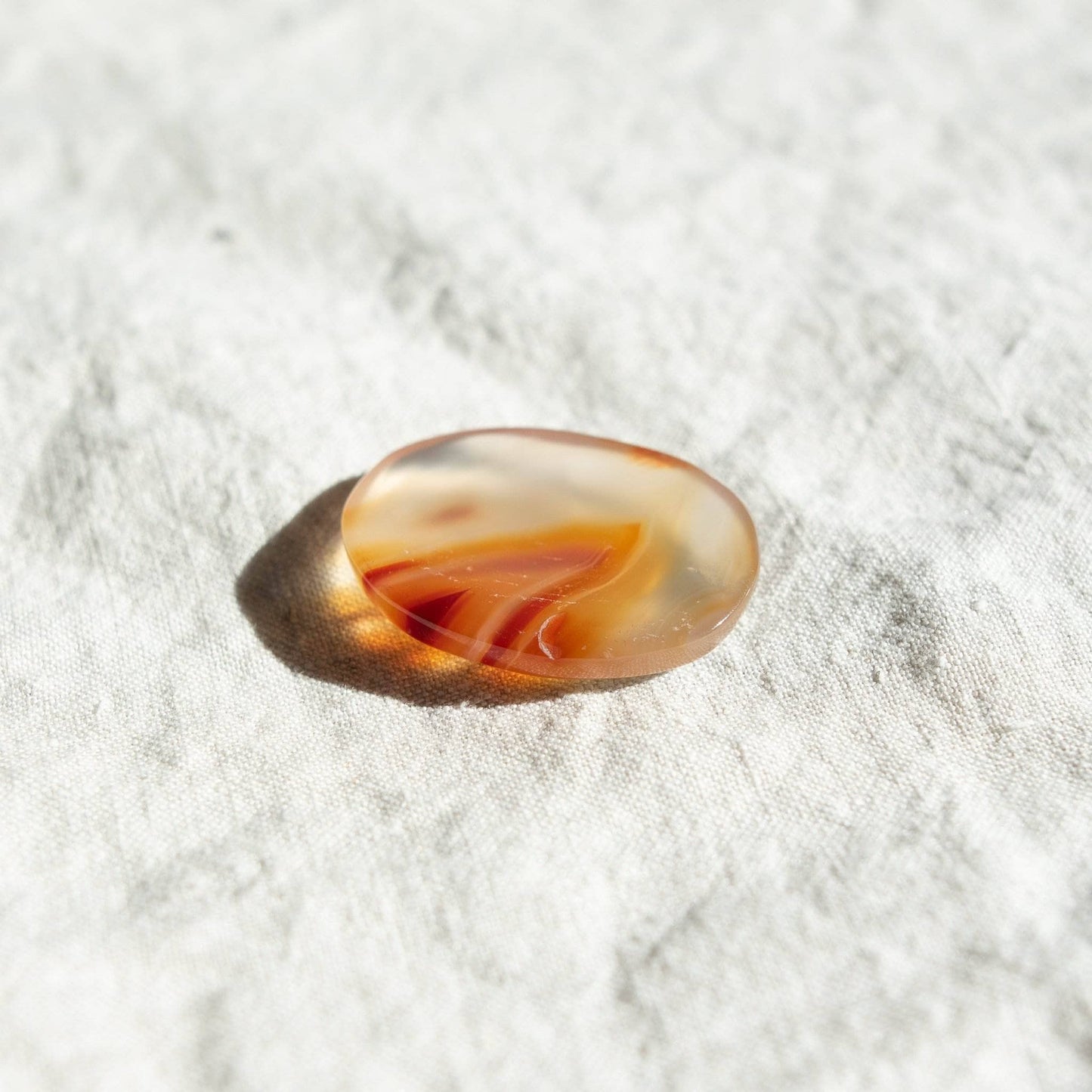 Carnelian Worry Stone by Tiny Rituals