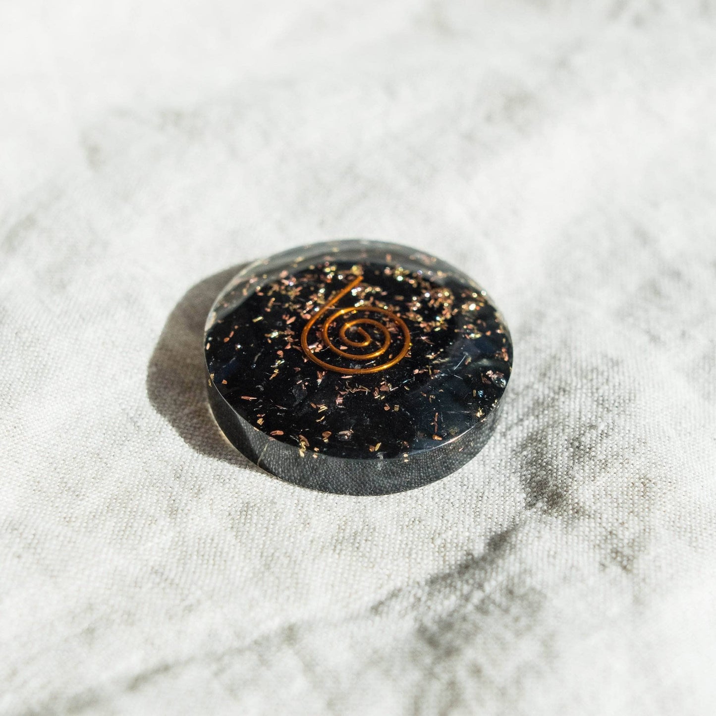 Gemstone Orgone Disc by Tiny Rituals