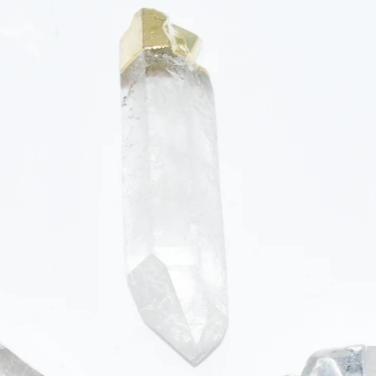 Single Crystal Point Pendant by Whyte Quartz