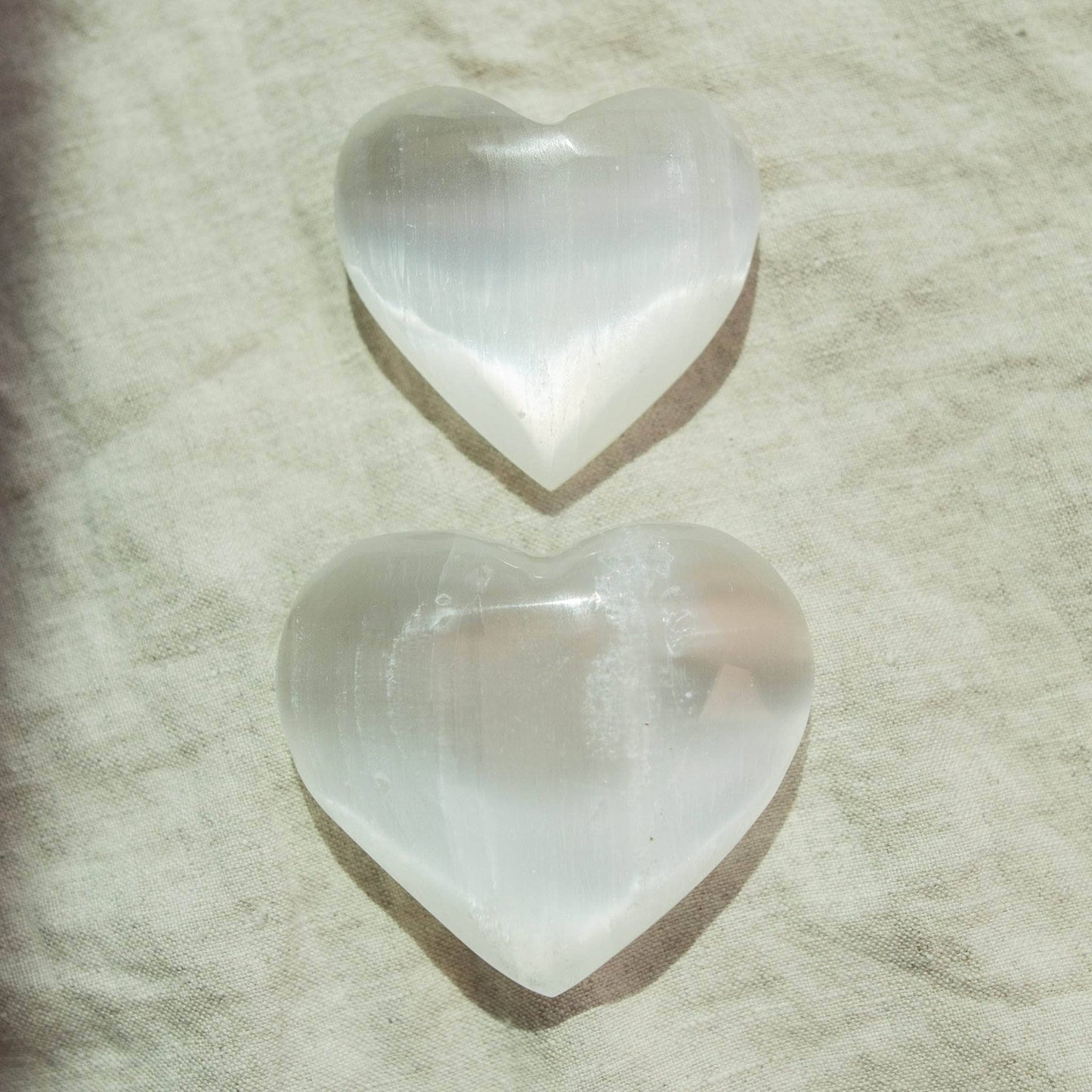 Selenite Heart by Tiny Rituals