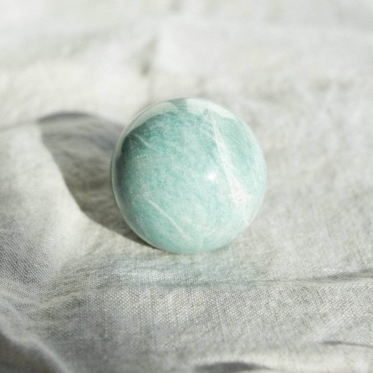 Amazonite Sphere with Tripod by Tiny Rituals