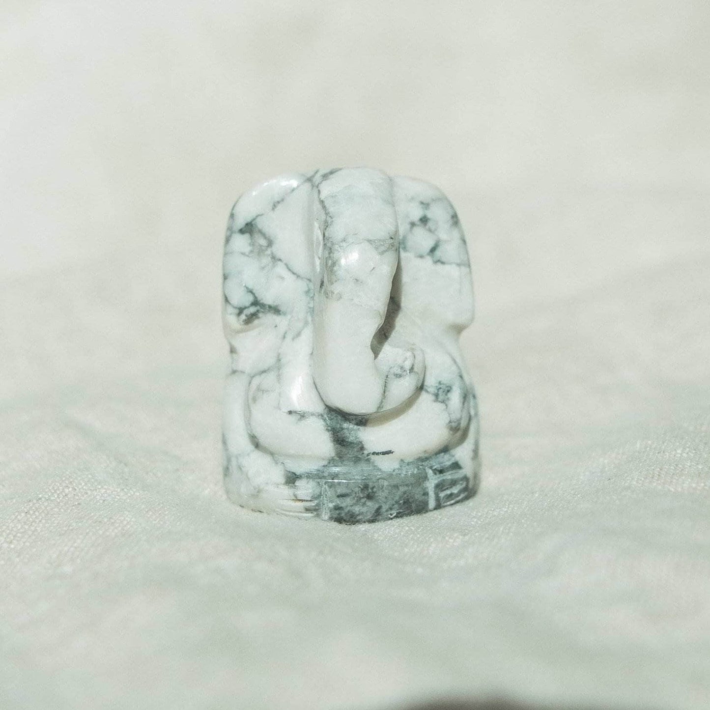 Howlite Ganesh by Tiny Rituals