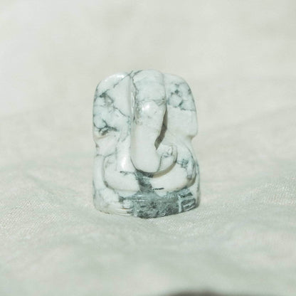 Howlite Ganesh by Tiny Rituals