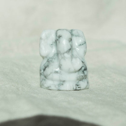 Howlite Ganesh by Tiny Rituals